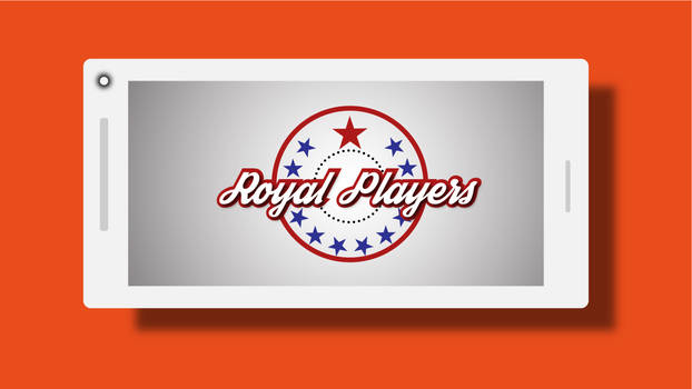 Mobile Mockup Logo Design tutorial Royal Players