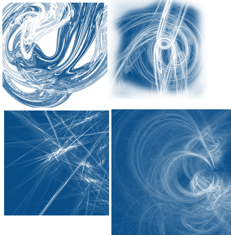 Fractal Flame Photoshop Brushes