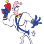 A slightly Puyo styled earthworm