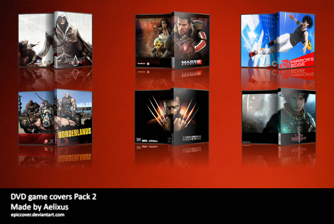 dvd game covers pack 2 by epiccover on DeviantArt
