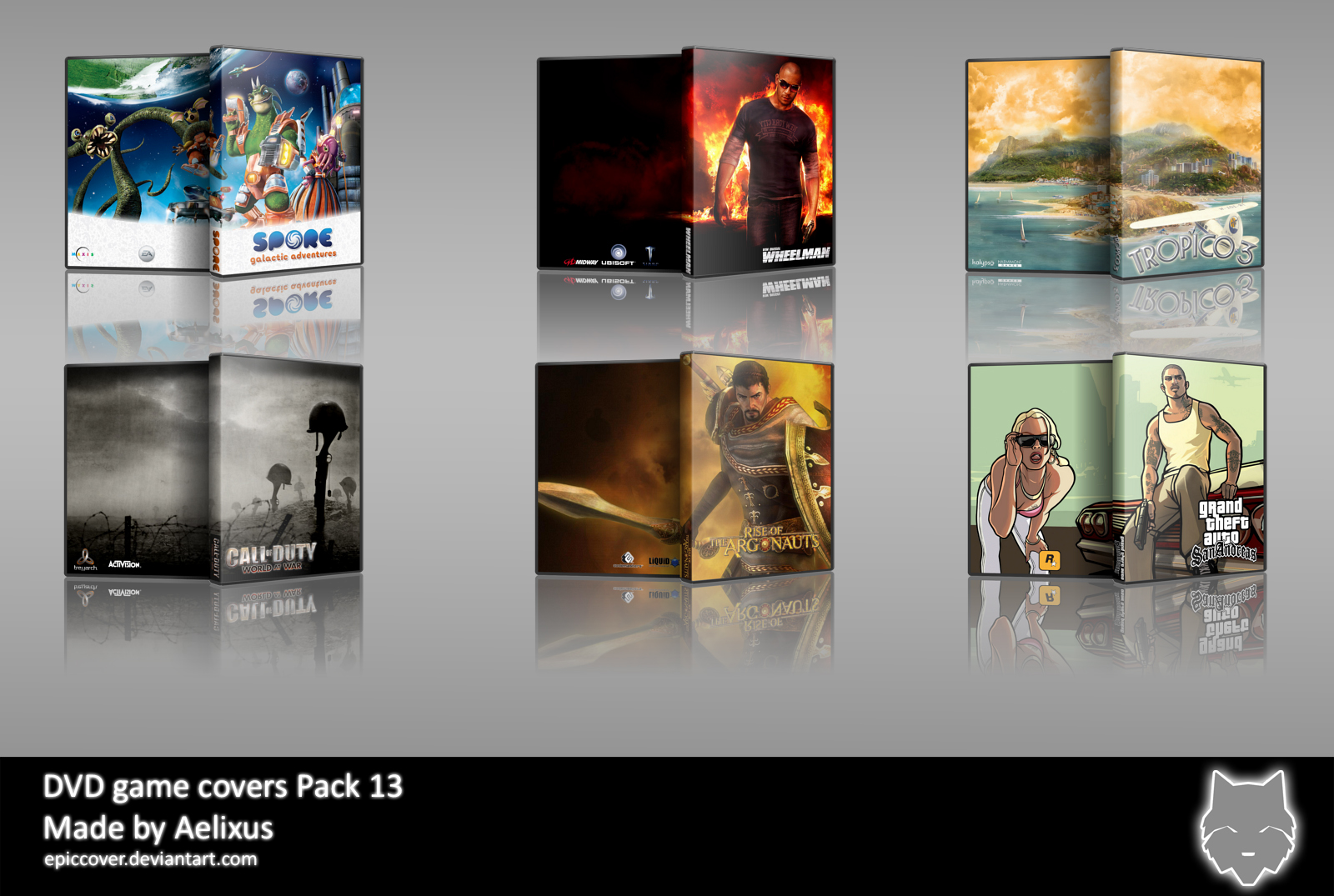dvd game covers pack 13 by epiccover on DeviantArt