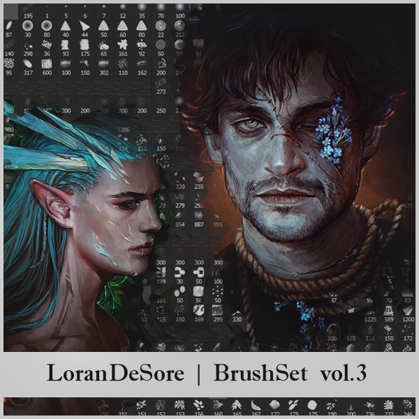 LoranDeSore brushset v.3