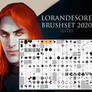 Lorandesore Brushset 2020