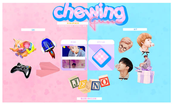 +CHEWING GUM|minipack| special 1000 Watchers
