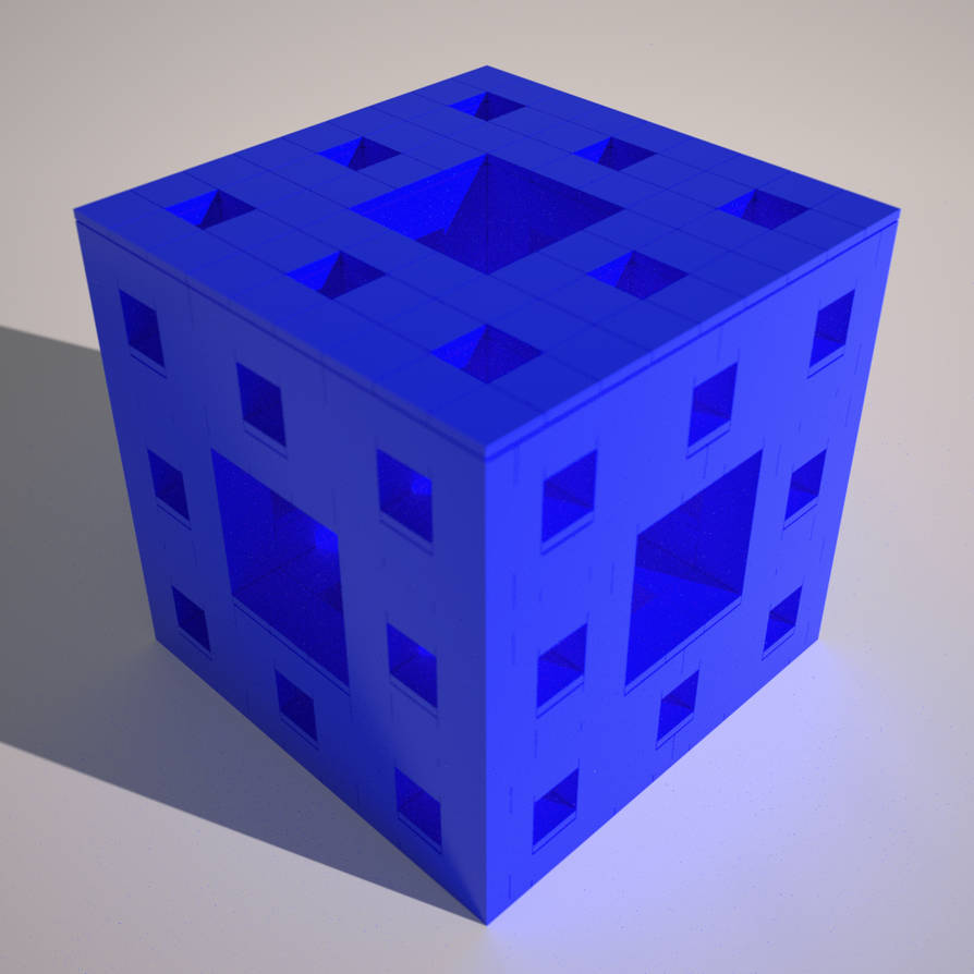 LEGO Render - System Parts Menger Sponge by Alex-Darkrai on DeviantArt