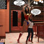 Claudia Quinones becomes Wonder Woman in Bar TF 1a