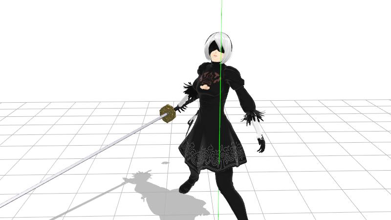 Nier 2b motion test