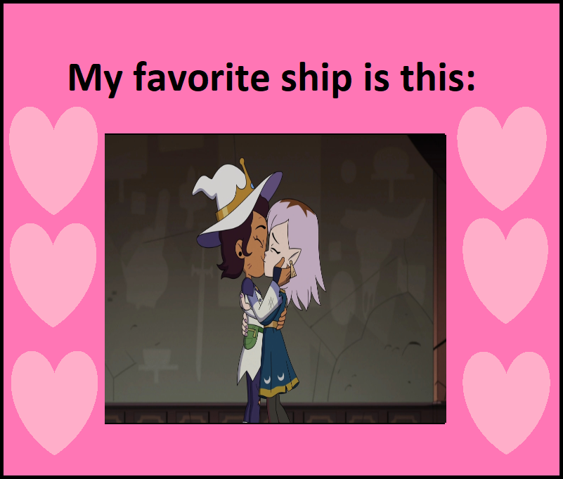 My Favorite Ship Is Luz and Amity by StephenBVoices on DeviantArt