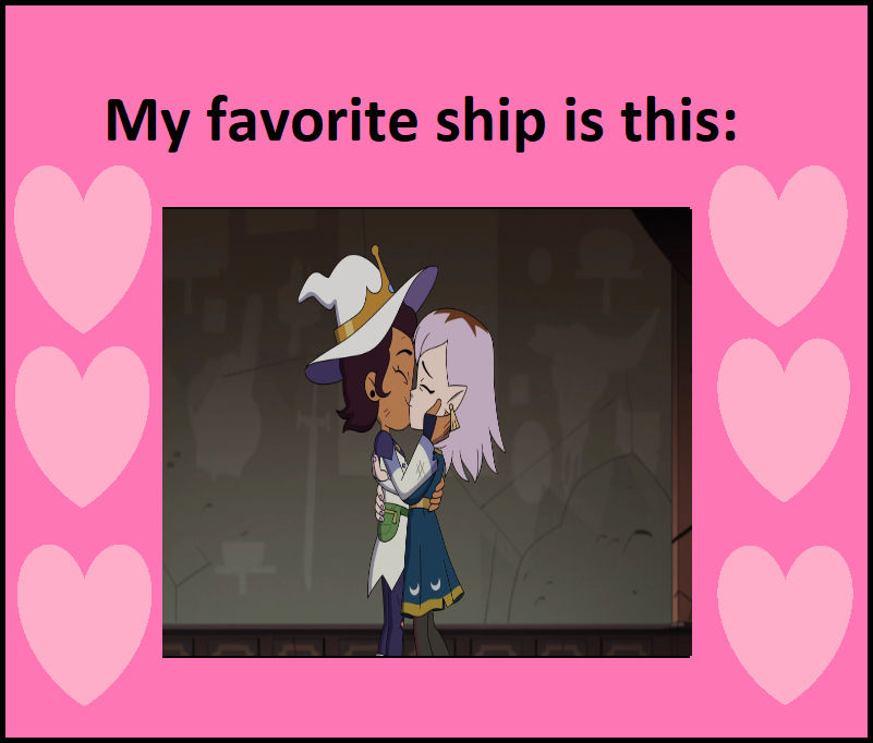 My Favorite Ship Is Luz and Amity by StephenBVoices on DeviantArt