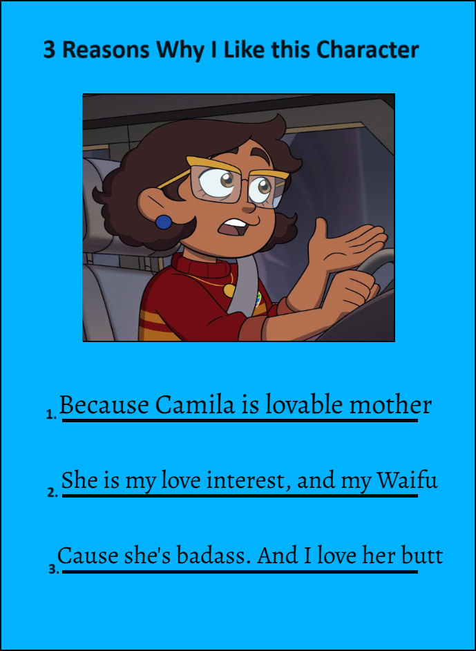 3 Reasons Why I Like Camila Noceda by StephenBVoices on DeviantArt