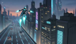 Cyan Blast vs Killer Drones - Animation