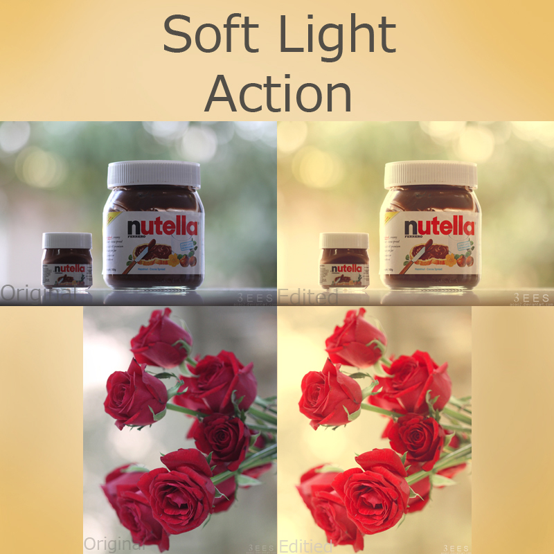 Free Soft Light PS Action