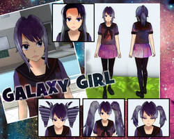 Galaxy Girl - Yandere Simulator Skin