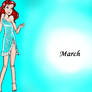 Disney Princess Birthstones: March