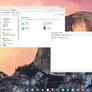Windows 7 Yosemite - taskbar dock - theme