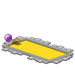 swimming pool full of gold by MenInASuitcase