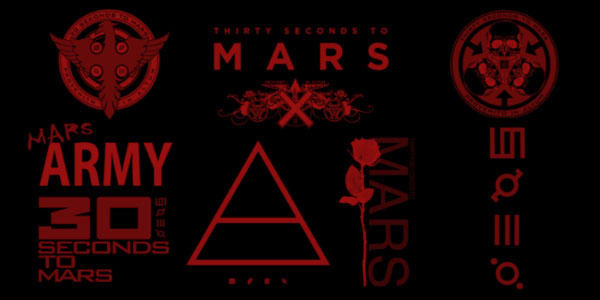 30 Seconds to Mars brush set