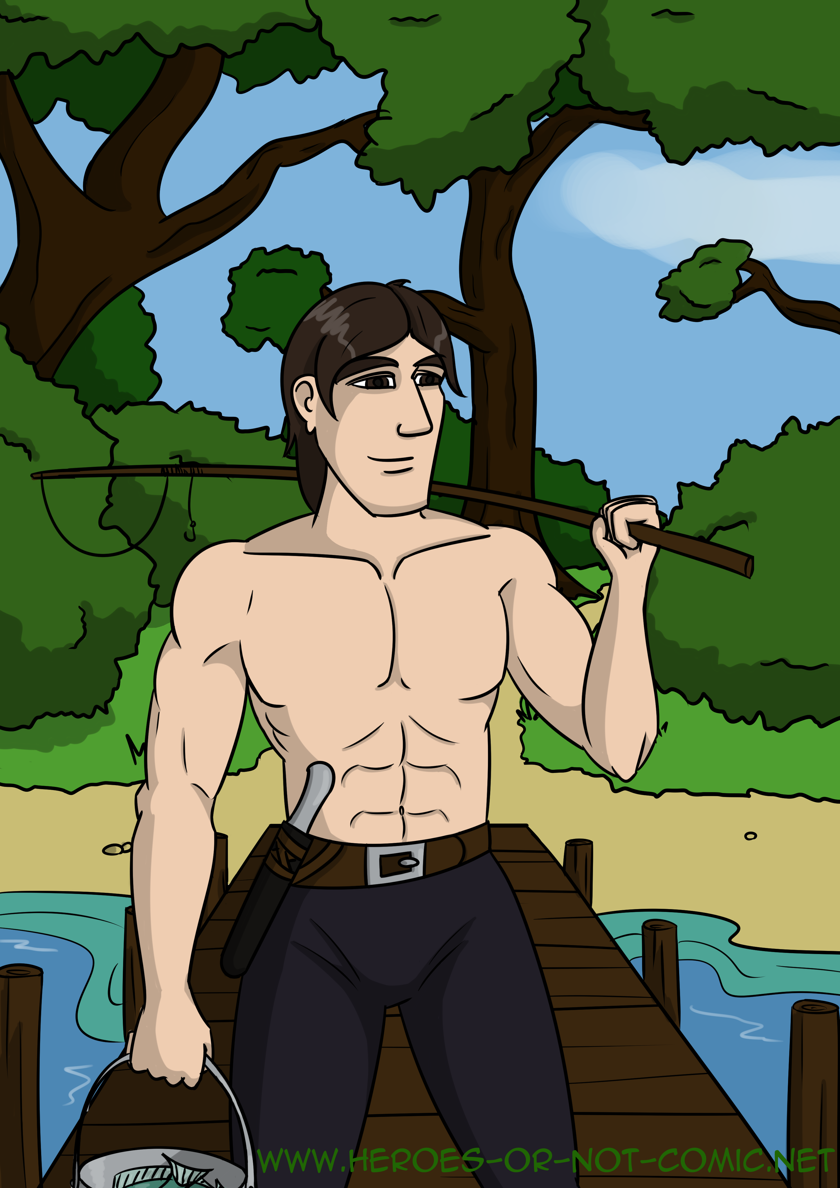 Eyldram Goes Fishing by jfDoyon