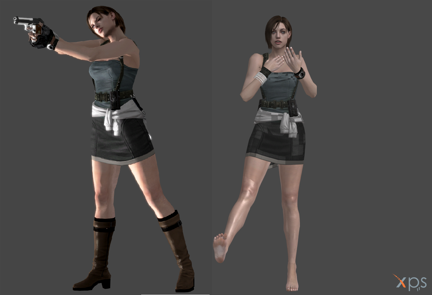 Fallout 4 ModResident Evil 3 Remake Jill Valentine by user619 on DeviantArt