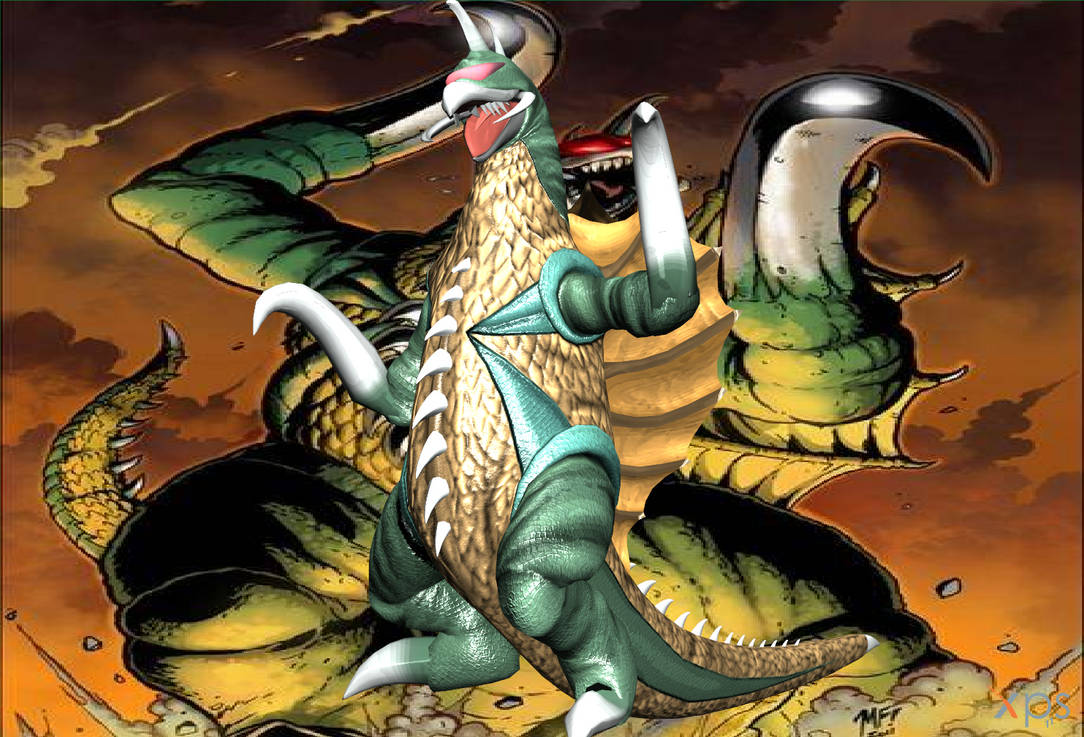 Gigan 1972 - by snake151 *updt* by Marcelievsky on DeviantArt