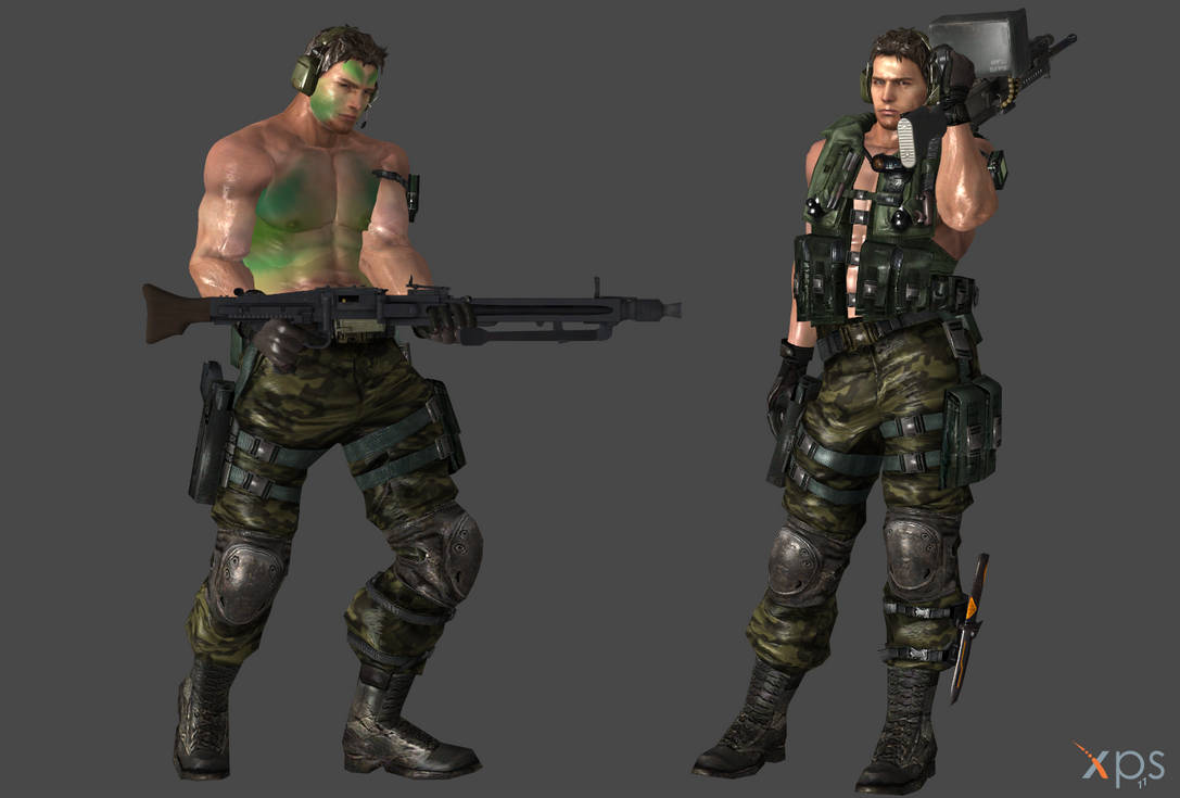 Chris Redfield Jungle Commando by Marcelievsky on DeviantArt.