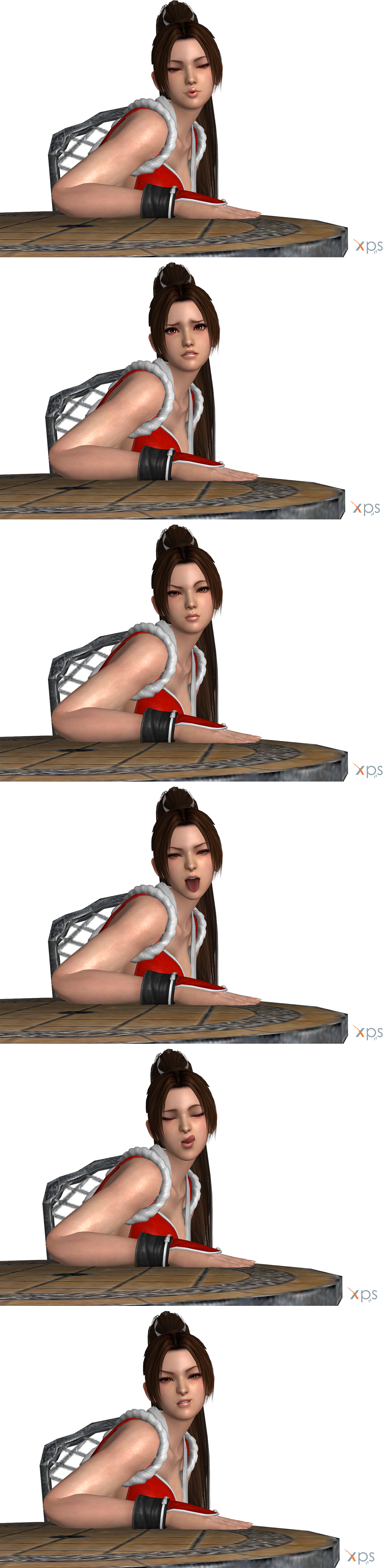 DOA Face Pose Pack 1 (Alt) by Marcelievsky