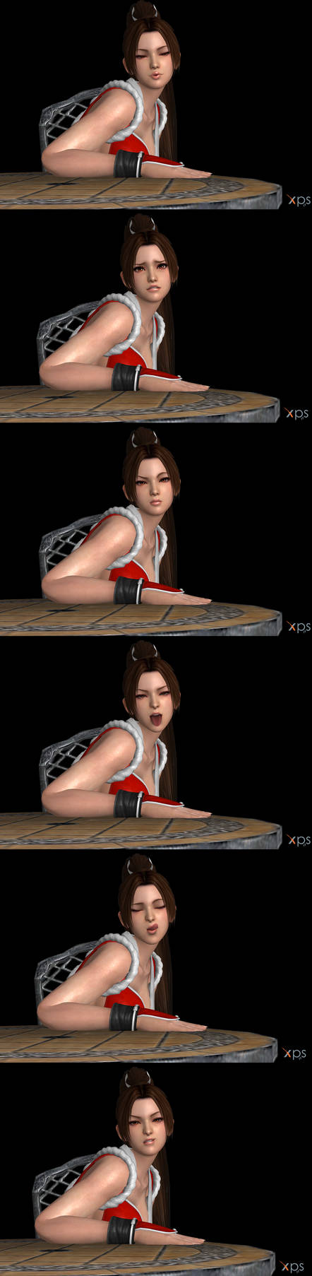 DOA Face Pose Pack 1 (Alt) by Marcelievsky