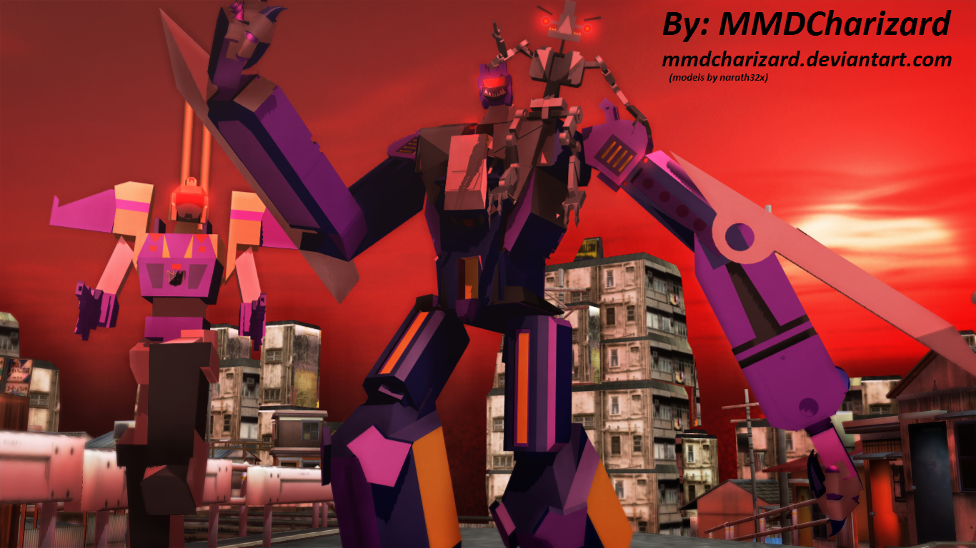 MMD Newcomers - Wave1 Decepticons +DL+ by MMDCharizard on DeviantArt