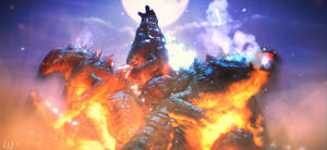 MMD Godzilla - Godzilla Monsterverse Pack +DL+