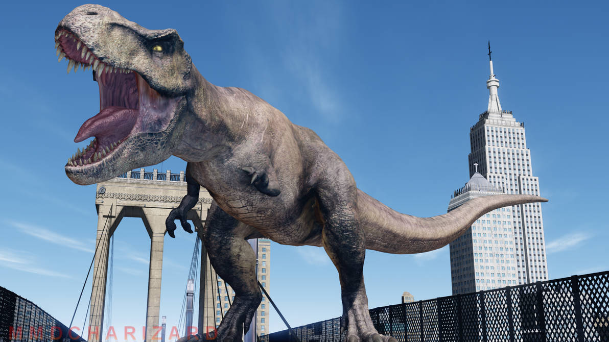 MMD - JW:D T-Rex (ILM Model) +DL+ +FBX n' BLEND+ by MMDCharizard on ...