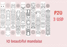 (open) P2U beautiful mandalas