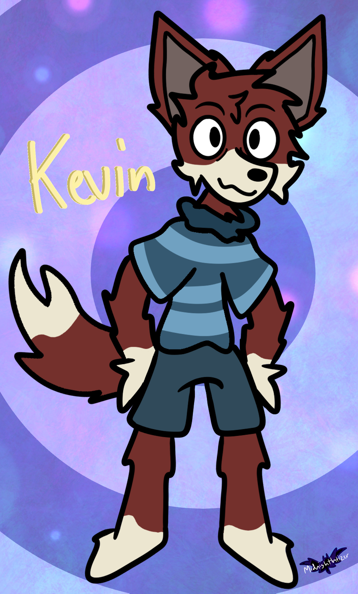 A Reference Sheet for a Red Fox named Kevin by Midnightbatizer on ...