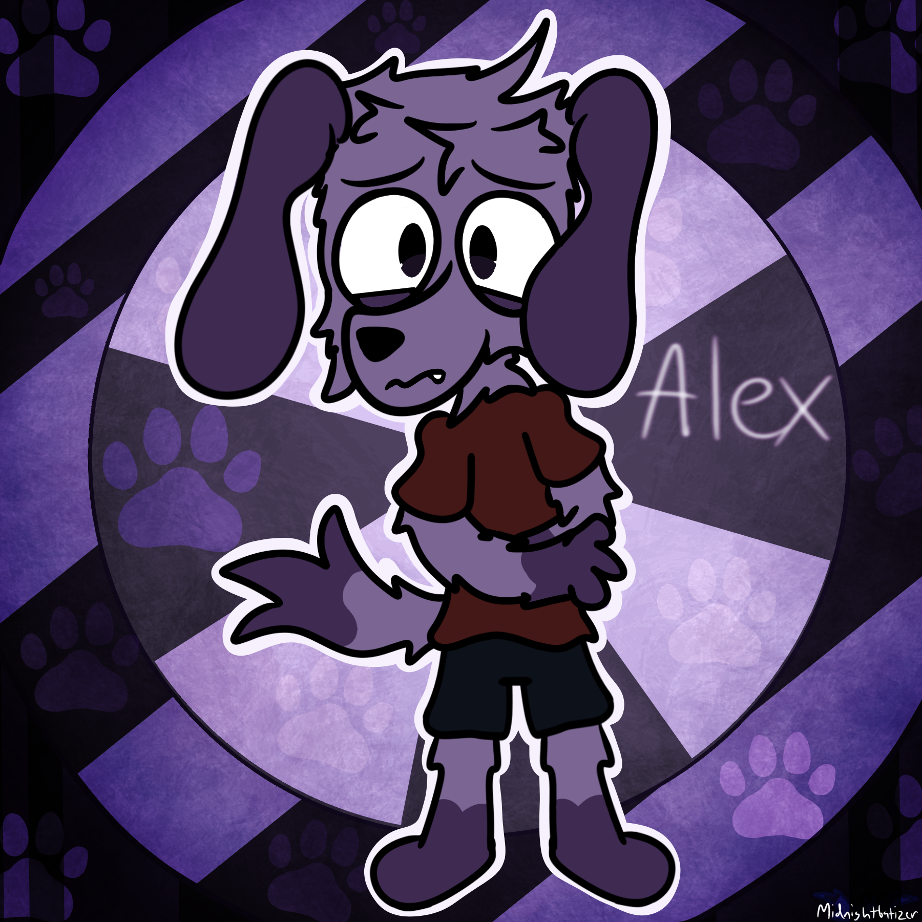 Alex and a Character Sheet by Midnightbatizer on DeviantArt