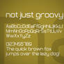 Not Just Groovy font