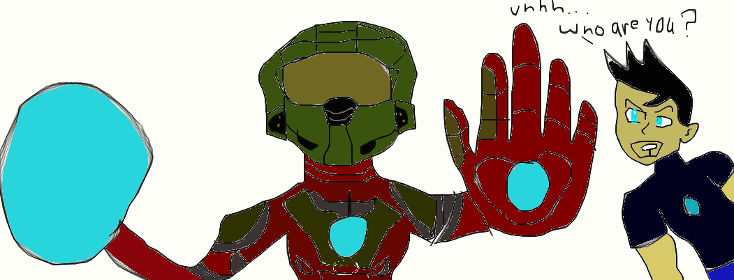 master cheif's little flaw by spideyreviews on DeviantArt