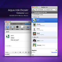Aqua for Digsby version 1.1.3