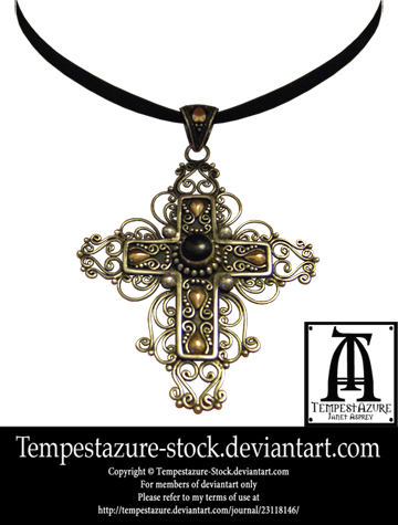 Gothic Cross Necklace