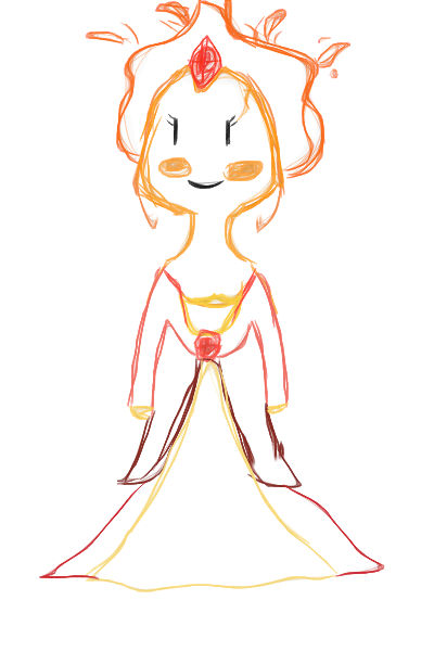 Flame Princess by UnicornOfShadows on DeviantArt
