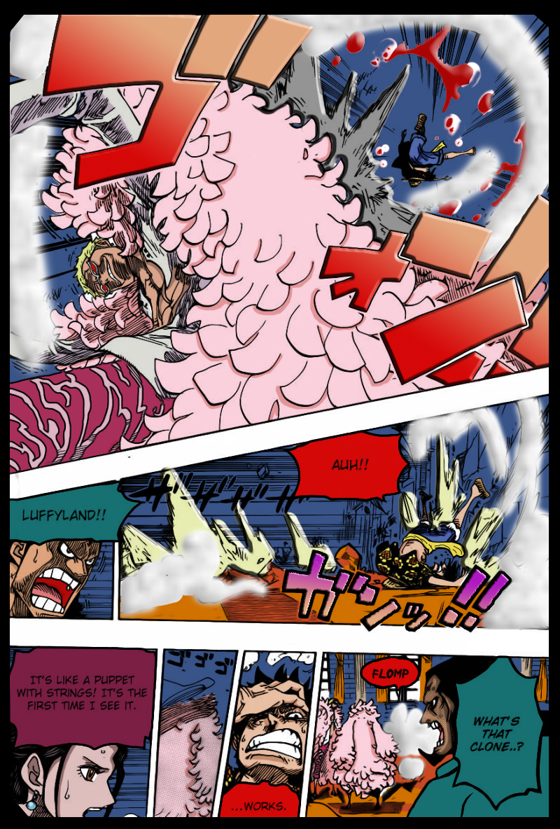 OP 745- Luffy confronts Doflamingo part 3