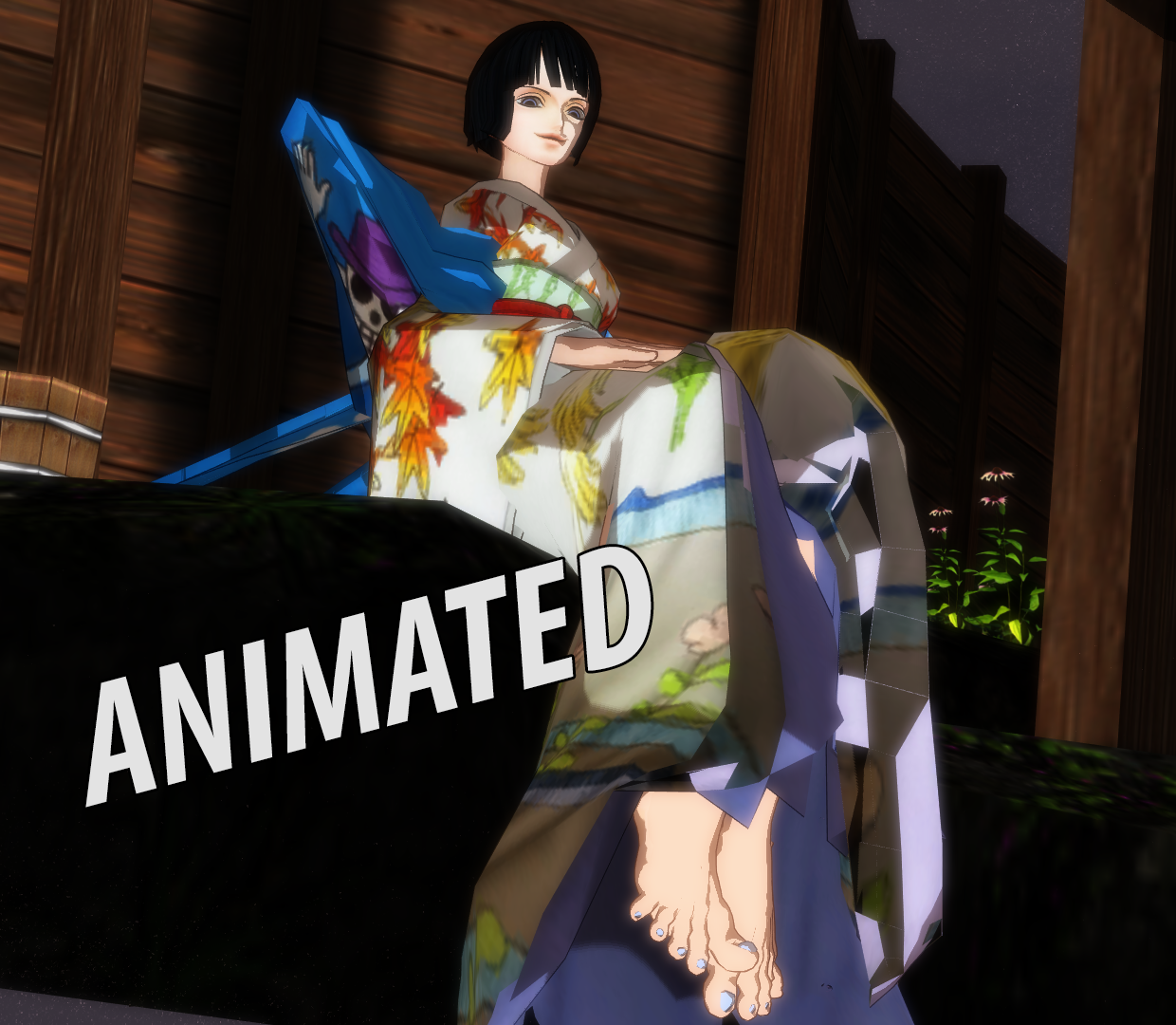 MMD Nico Robin at the Springs Animated