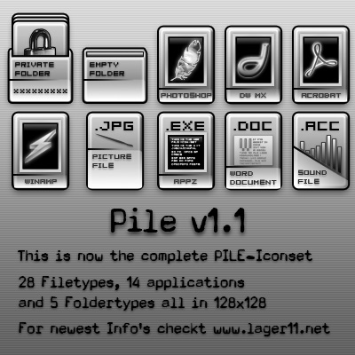 PILE Iconset v1.1