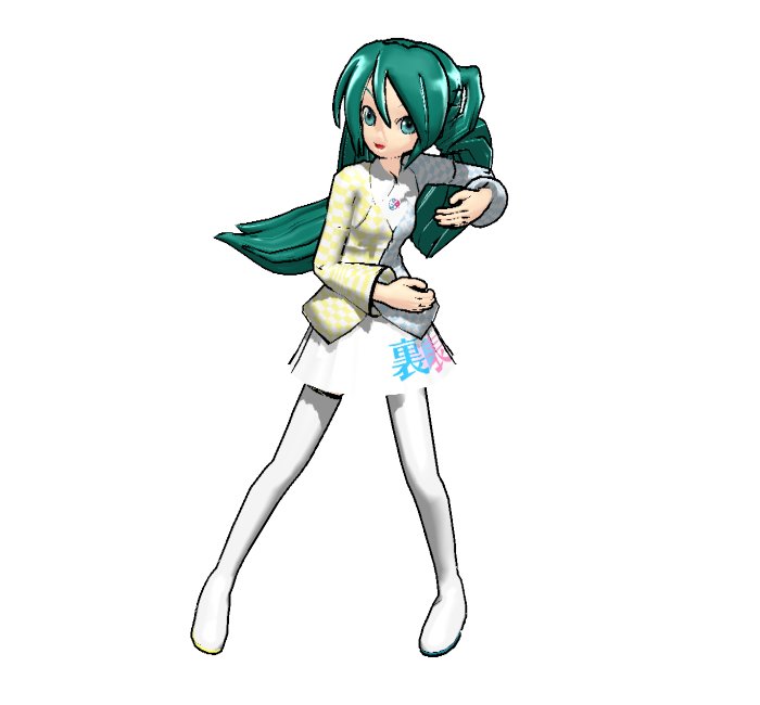 MMD Newcomer - Ura Omote Miku + DL by KEdd-P on DeviantArt