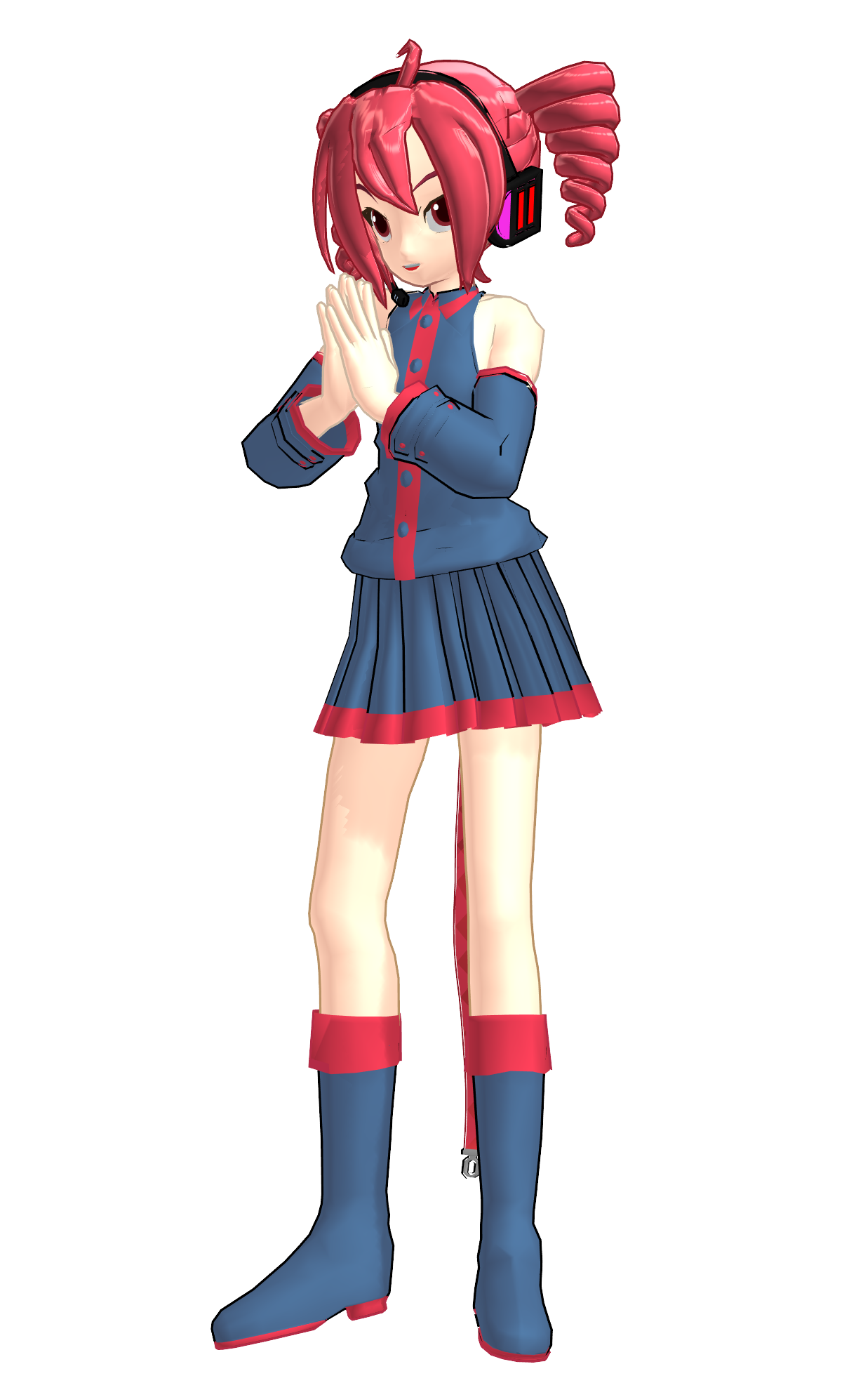 kasane teto project diva mmd model kasane teto project diva mmd model