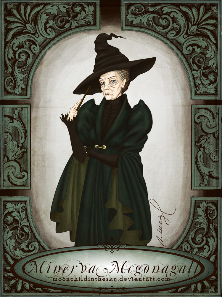Minerva Mcgonagall by MoonchildinTheSky on DeviantArt