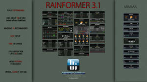 Rainformer 3.1 HWiNFO Edition : Rainmeter