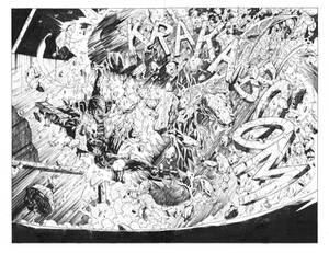 Venom #06 Pages 04,05 Inks