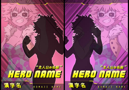 [BNHA S4] New Action Card Template (P2U)