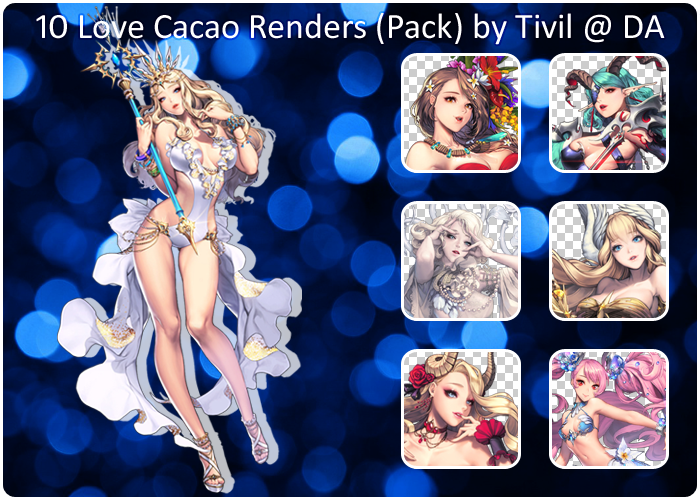 Love Cacao Render Pack