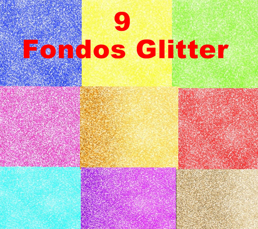 Pack 9 Fondos De Glitter By Cataa Editions On Deviantart