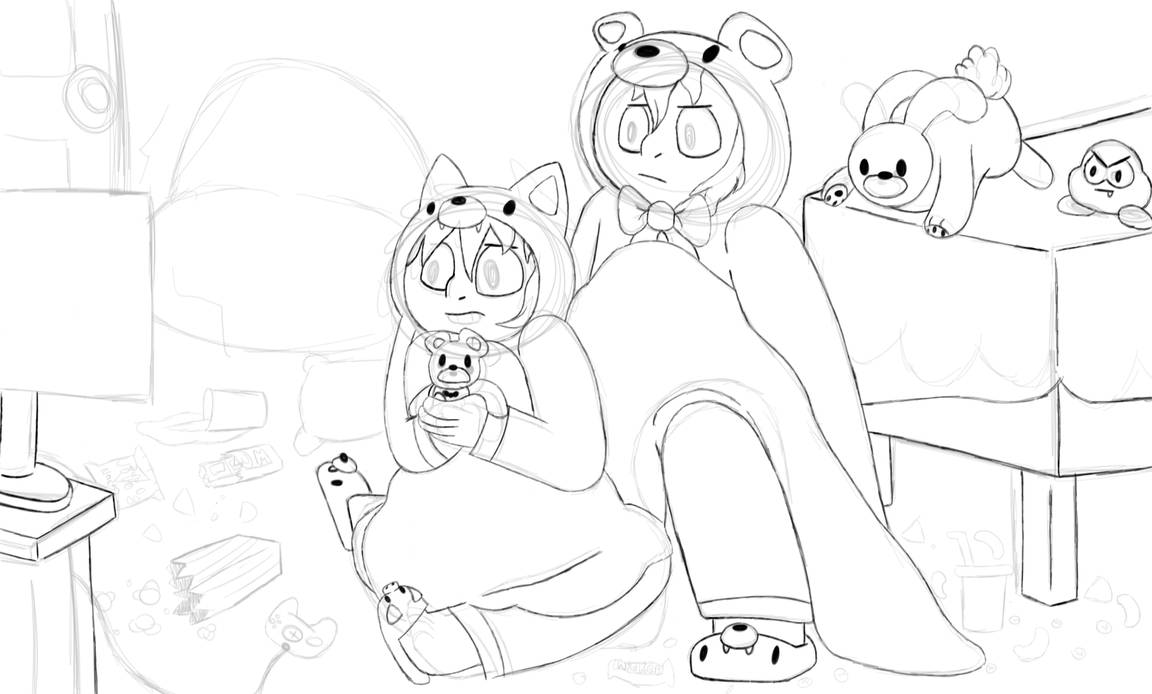 Wip by SnowBallTheWolf23 on DeviantArt